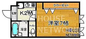 ハウスピエーメ 402号室 ｜ 京都府京都市下京区矢田町（賃貸マンション1K・4階・21.00㎡） その2