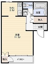 セトル 1-201 ｜ 岩手県盛岡市津志田中央2丁目15-5（賃貸アパート1K・2階・35.11㎡） その2