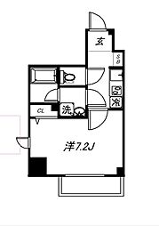 アプレシティ豊島園 1Kの間取図画像