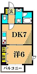間取図画像 1DK