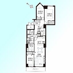 間取図画像 4LDK