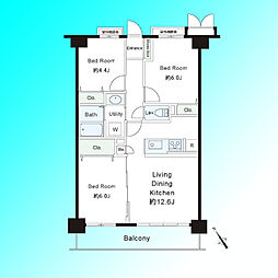 間取図画像 3LDK