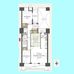 間取図画像 3LDK
