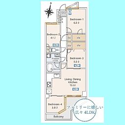 間取図画像 4LDK
