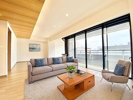 CGで家具を配置しております。家具配置のイメージにご覧ください。
