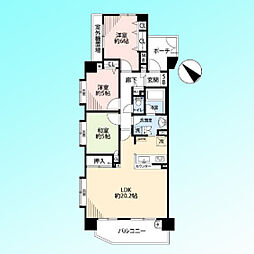 メイプルタウンウィズ戸田公園弐番館 3LDKの間取図画像