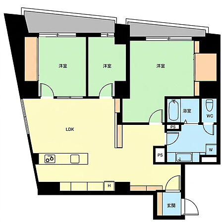 現況と図面が異なる場合は、現況を優先とさせていただきます。