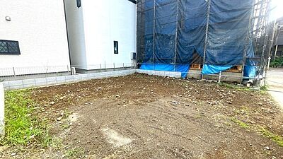 外観：今なら建築中の住まいをご覧いただけます。構造体の質問もお気軽に。 