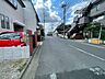外観：前面道路含む現地写真 