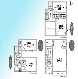 川口市安行領根岸1期 全6棟