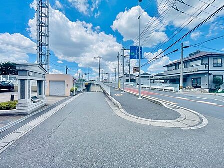 前面道路含む現地写真