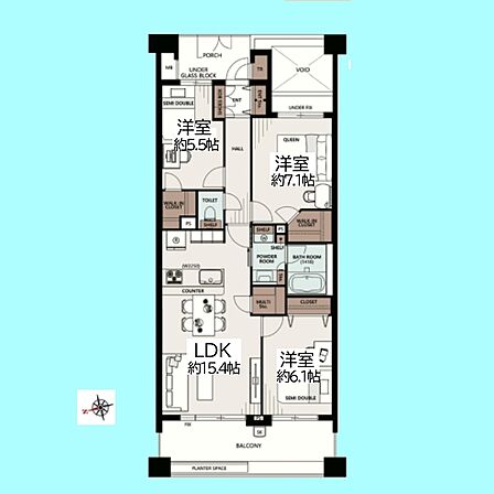 現況と図面が異なる場合は、現況を優先とさせていただきます。
