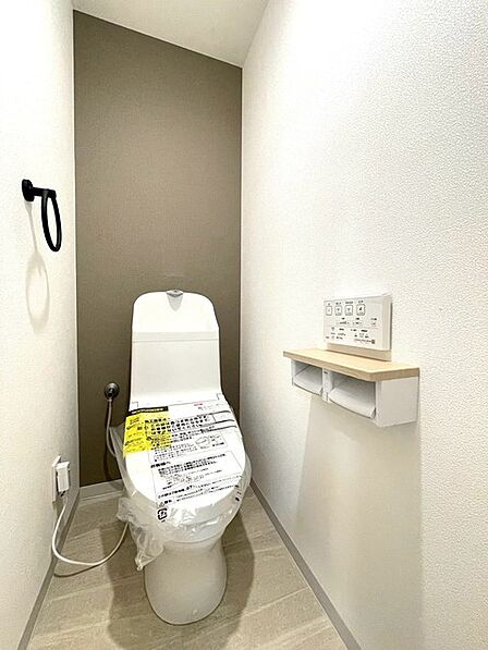清潔好きには欠かせないウォシュレット機能付き。 