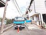 外観：前面道路含む現地写真 