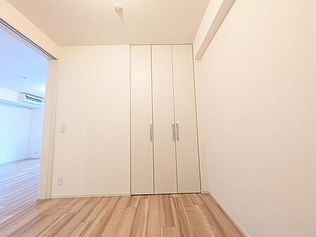 部屋に設けた収納は、住みやすさへのこだわり。