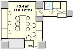 ParkLUXE銀座monoの間取図画像