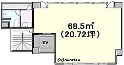 ミクニビルの間取図画像