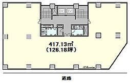 今朝ビルの間取図画像
