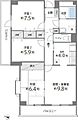 目黒本町マンション3階26.5万円