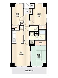 アーバンパーク市ヶ尾 3LDKの間取図画像