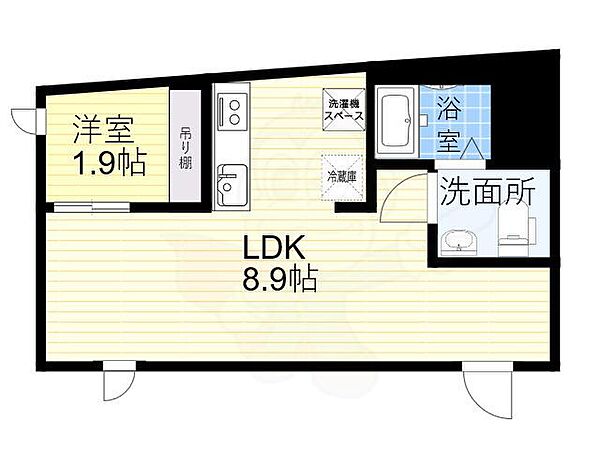 西荻窪レジデンス ｜東京都杉並区西荻南２丁目(賃貸マンション1LDK・4階・20.30㎡)の写真 その2