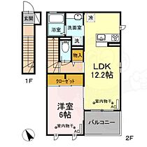 クッカ  ｜ 東京都三鷹市牟礼３丁目10番16号（賃貸アパート1LDK・2階・49.96㎡） その2