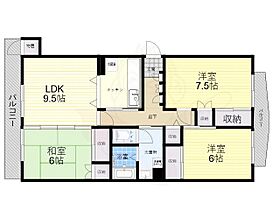 練馬関町第2社宅1号棟  ｜ 東京都練馬区関町北４丁目（賃貸マンション3LDK・1階・87.00㎡） その2