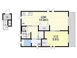 パークサイドプルメリア 2階/-