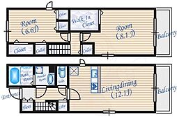 アザレアYガーデン 1階/-