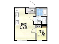 Theater Residence 千川 1LDKの間取図画像