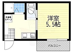 アイリス荻窪 1Kの間取図画像