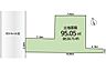 区画図：区画図／駐車1台可、2階建て・3階建てプラン例もございます。お気軽にお問い合わせください。