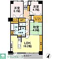 藤和天王台ハイタウン2号棟1階11.3万円