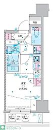 三郷市三郷1丁目マンション ワンルームの間取図画像