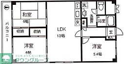 プレンディ北小金 3LDKの間取図画像