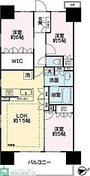 ルネ柏ディアパーク 3LDKの間取図画像