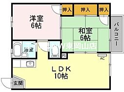 ドミール山川 2階/-