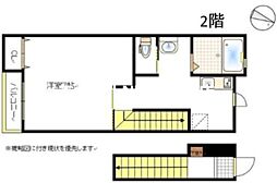 セッテ平井 1Kの間取図画像