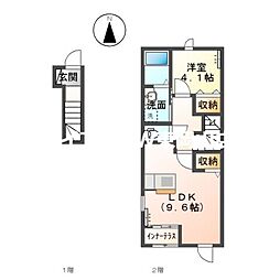 Shinogoze House 2階/-