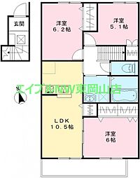 ユアメゾン益野　A 2階