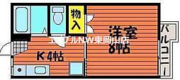パールハイツA 1階/-
