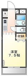 トレヴィアン 1階/-
