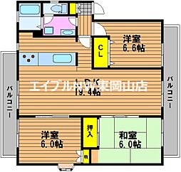 サンビレッジ江並 2階/-