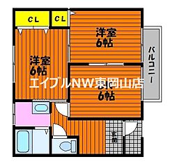 メゾン楢原1号棟 1階