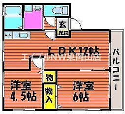 ロマンフォートB 2階