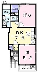 テラース磯上A 1階/-