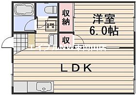 レークサイドハイツＡ棟  ｜ 岡山県岡山市中区湊（賃貸アパート1LDK・1階・39.60㎡） その2