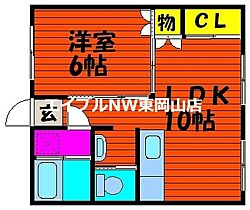 高岡ビル  ｜ 岡山県岡山市中区古京町2丁目（賃貸マンション1LDK・3階・40.56㎡） その2