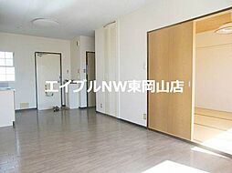 コーポサンロード 2階1LDKのリビング/ダイニング