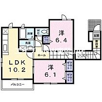 アールト　Ｂ棟  ｜ 岡山県岡山市東区瀬戸町光明谷（賃貸アパート2LDK・2階・55.84㎡） その2